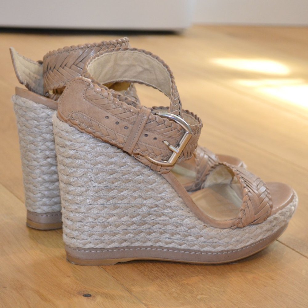 Stuart Weitzman Elixir Wedge Sandal - image 4